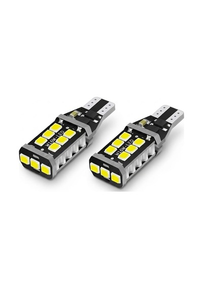 Trobus Oto Park Lambası T15 Ampul 12v 15 Led 2'li Beyaz