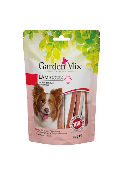 Garden - 247 - Mıx Kuzulu Sandviç Köpek Ödülü - Glblseme - 75 Gr