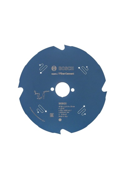 Bosch Expert for Fiber Cement 184 x 30 MM 4 Diş