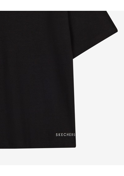 Skechers W Loose Fıt Soft Touch T-shirt Kadın Siyah S2620005-3817