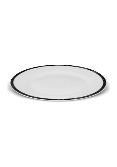 Karaca Damalı Çizgi Porselen Pasta Tabağı 19 cm