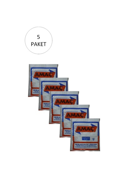 Şeffaf Hışır Atlet Poşet Küçük Boy 25x42 Cm 650 Gr 5 Paket-takriben 1,500 Adet