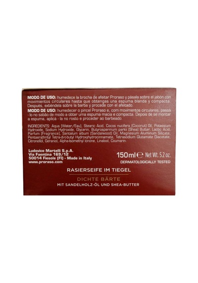 Sandal Ağacı Ve Shea Özlü Tıraş Sabunu 150ml Diğer