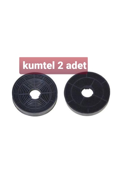 Kumtel Uyumlu Karbon Filtre 2Adet Bacasız Kullanım Aparatı Kömür - 428952065