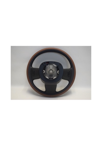 Fiat 500 Direksiyon Simidi Kahverengi Siyah Deri F1 Tuşlu