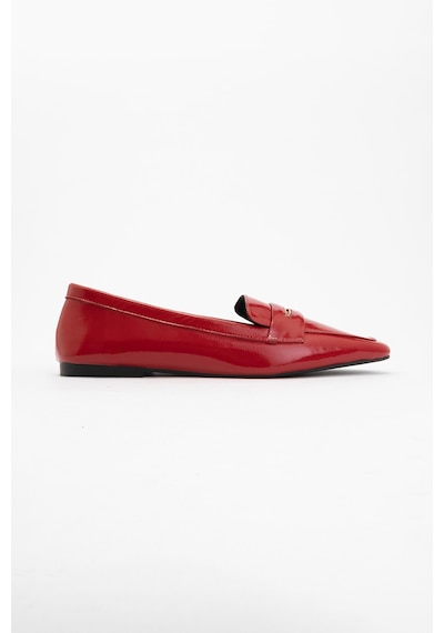 Luvishoes Luvi Shoes Irıdessa Kırmızı Rugan Hakiki Deri Tokalı Küt Burun Kadın Loafer Ayakkabı Kırmızı Luvishoes Luvi Shoes Irıdessa Kırmızı Rugan Hakiki Deri Tokalı Küt Burun Kadın Loafer Ayakkabı Kırmızı