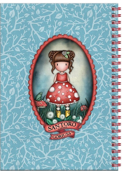 Santoro Gorjuss Little Mushroom A5 Defter Ve Kırtasiye Seti 1344gj03