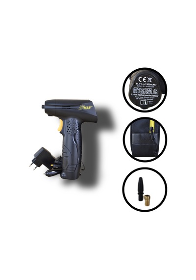 Airgun Şarj Edilebilir El Kompresörü