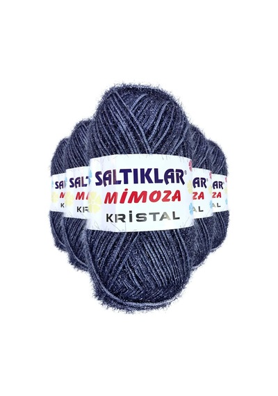 Tedar 5 Adet Mimoza Kristal Işıltılı Şal Patik Yelek İpi 36 Najmaddin (No:1) 8.5Cm X 10.5 Cm