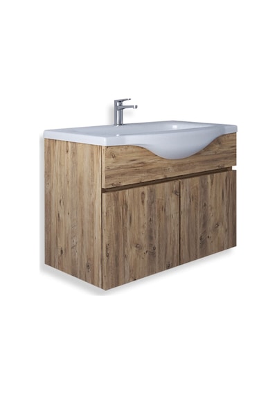 Teta Home Kahire 80 Cm Mdf Banyo Lavabolu Alt Dolap Atlantik Çam Atlantik Çam Teta Home Kahire 80 Cm Mdf Banyo Lavabolu Alt Dolap Atlantik Çam Atlantik Çam