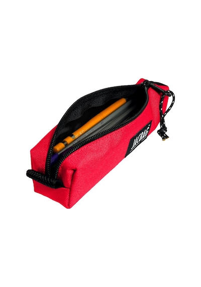 Jacbag Prizma Jac Tek Bölmeli Mercan Pembe Kız Çocuk Kalemlik Çok Renkli