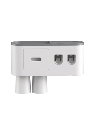 Ers Banyo Organizer Diş Fırçası Tutucu Çift Dispenserli Raflı Çekmeceli Çok Renkli Ers Banyo Organizer Diş Fırçası Tutucu Çift Dispenserli Raflı Çekmeceli Çok Renkli