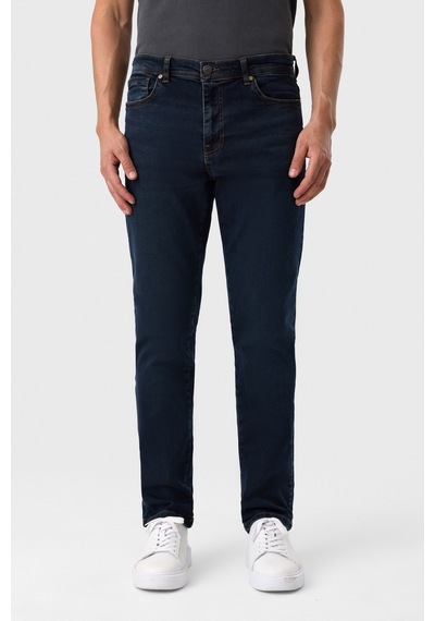 Backandbond Regular Fit Koyu Lacivert Denim Çok Renkli