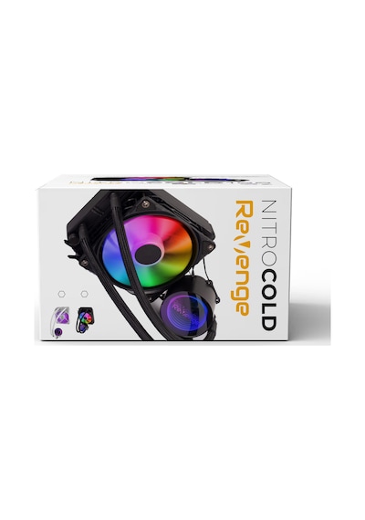 Revenge Beyaz Nitro Cold 100 Intel Ve Amd Destekli Rgb Fanlı Infinite Panel 120mm Sıvı Soğutma Sistemi - Kılavuzlu