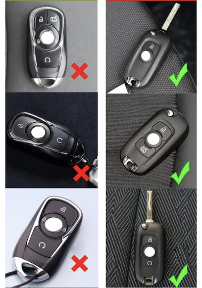 Opel Corsa Uyumlu E Tip Anahtar Koruma Kılıfı Gümüş