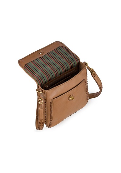 GÖN Gön Handmade Kadın Postacı Çantası Olive