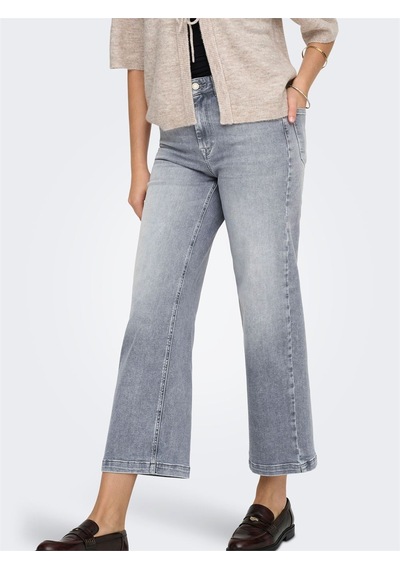 Only Onlmadıson Blush Hw Cp Wd Dnm Rea293noos Kadın Beyaz Denim Pantolon - 15365456