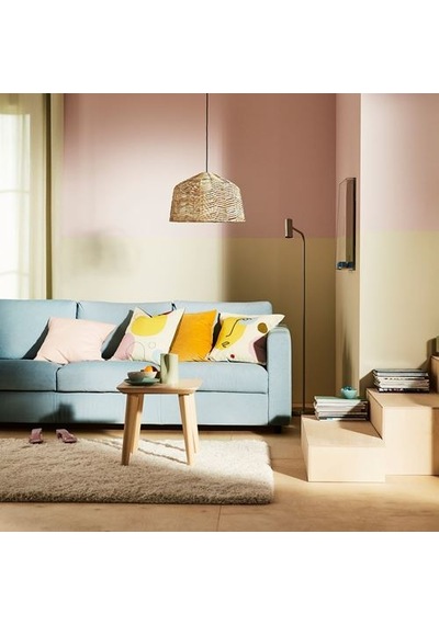 Ikea Kappeland Sarkıt Lamba Abajur Başlığı, Rattan, 45 Cm Çok Renkli