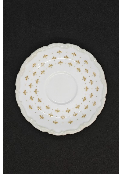 Marie Louise Bone China Kahve,çay Fincanı Ve Tabağı 120 Ml Krem