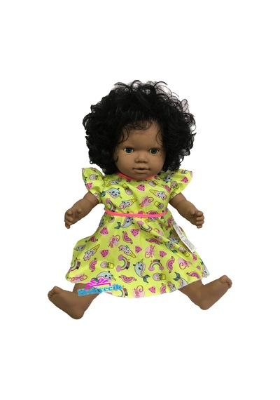 Türkçe Konuşan Afro Oyuncak Bebek 60 CM