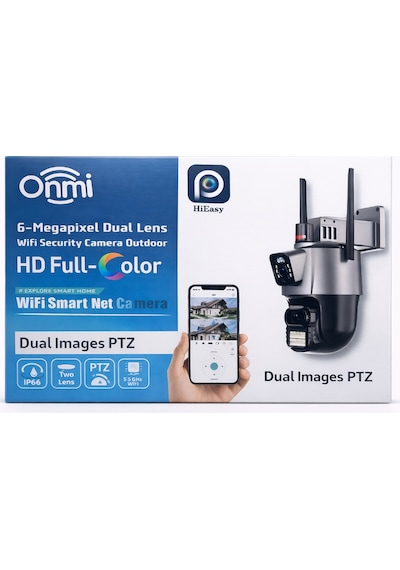 Apx-wp242 6mp 2.8mm Çift Kamera 19 Led Wifi Ptz 11.03.01.002700