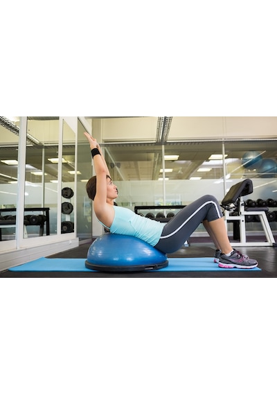 Bosu Ball Yarım Denge Topu 60 CM Bosuball Pembe-Standart