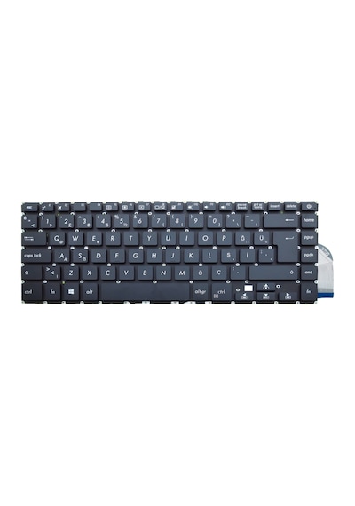 Asus Vivobook 15 X505za-bq887r7 Uyumlu Notebook Klavye Siyah