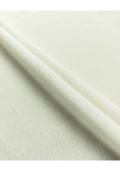 Beyaz Renkte Viskon Vual Kumaş En 135 Cm X Boy 130 Cm -10356 Beyaz
