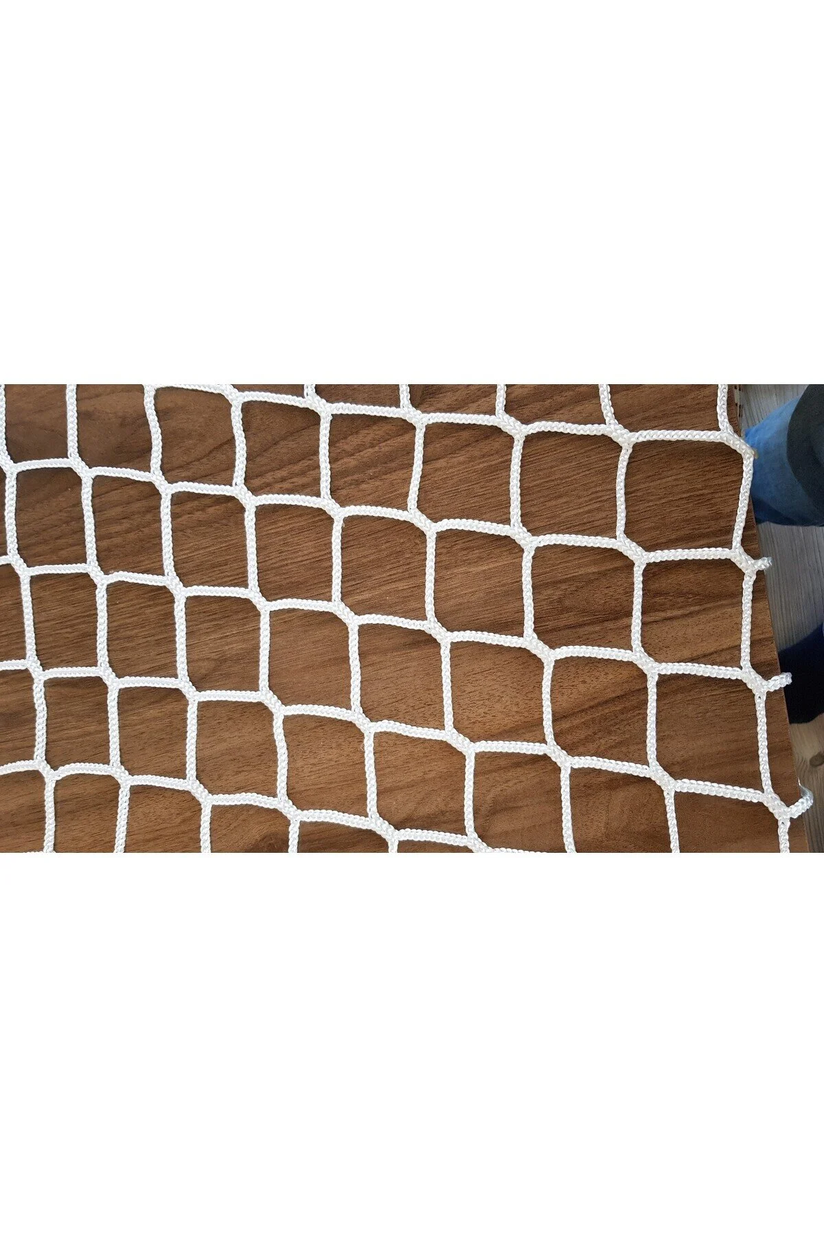 Allmart File 6 Mm İp Kalınlıklı Güvenlik Filesi - 5x5 CM Balkon, Çocuk ve Kedi Koruma Filesi Yüksek Mukavemetli