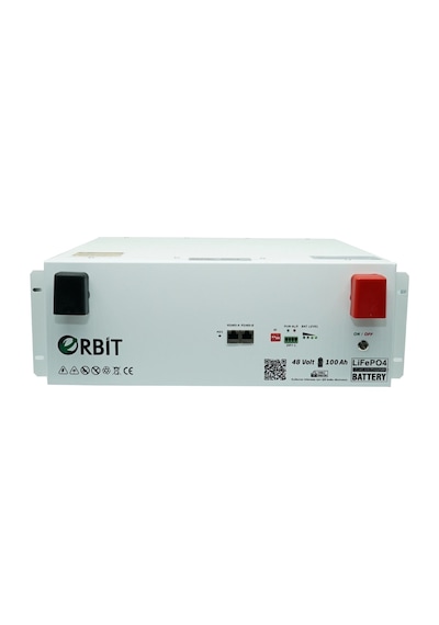 Orbit 48v 100ah Lifepo4 Akü-ekransız-metal Kasa
