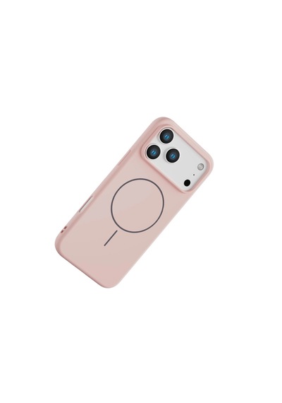 Joko Apple Uyumlu iPhone 17 Pro Max Jully Magsafe Kapak - Pudra 1