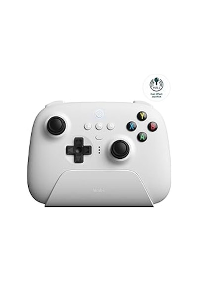 8bitdo Ultimate Hall Effect 2.4g Cotroller Ve Şarj Dock - Beyaz Widows, Adroid Pc Apple Uyumlu iPad-119669