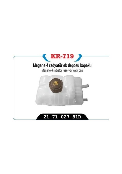 KAYA PLASTİK Talisman Radyatör Yedek Su Deposu 217102781R