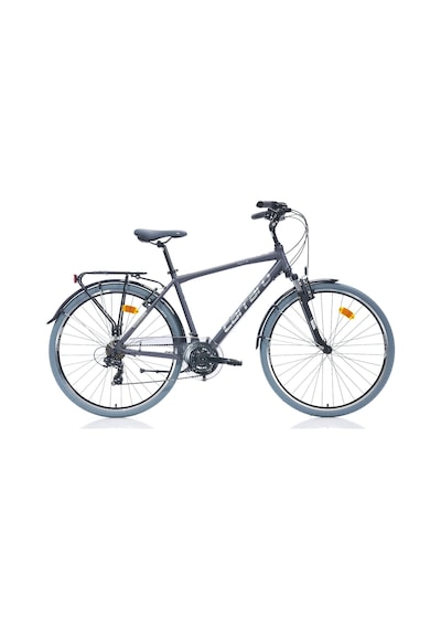 Carraro Elite 704 28 Jant 48 Cm 21 Vites V-fren Şehir Bisikleti Gri Krom Çok Renkli
