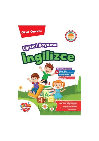 Eğitici Boyama - İngilizce - Boyama Zamanı