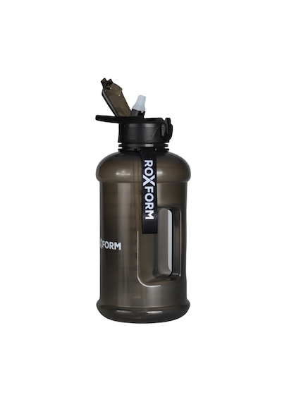 Roxform 2200 Ml Haki Siyah Premium Suluk Matara Bpa & Bps İçermez, Kılıflı Ve Sızdırmaz Siyah, Haki Kılıf