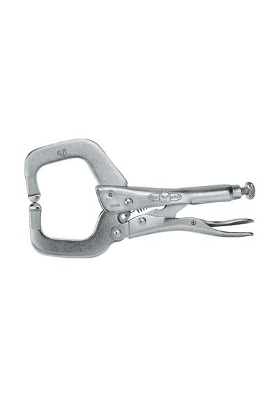 Irwin Vise Grip 6r Kelepçeli Kavrama Pensesi, 150 Mm, C Şekli, Sıkıştırma Genişliği 54 Mm, Sabi
