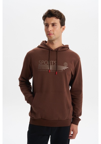 AR-MA Arma Erkek Slim Fit Örme Interlok Kapüşonlu Kanguru Cepli Sweatshirt Yazı Baskılı %80 Pamuk %14 Polyester %6 Elastane K30254685102 Kahverengi AR-MA Arma Erkek Slim Fit Örme Interlok Kapüşonlu Kanguru Cepli Sweatshirt Yazı Baskılı %80 Pamuk %14 Polyester %6 Elastane K30254685102 Kahverengi