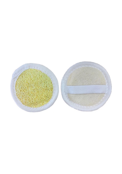 Anatolia Soap Natural %100 El Yapımı Doğal Hatay Kabak Lifi, Peeling Etkili Yüz Lifi Mini Kese 1 Adet