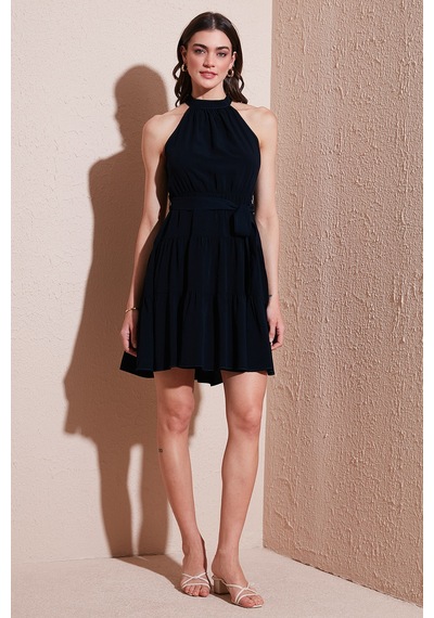 Lela Bayan Elbise 6772041 Lacivert Lacivert