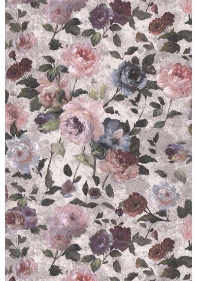 Decowall Orient 1513-04 Pastel Çiçek Desenli Duvar Kağıdı 16,50 M