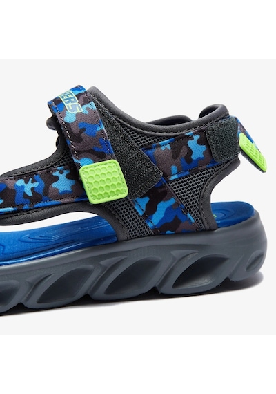 Skechers Hypno - Splash Kids Lights Sandals Cırtlı Işıklı Çocuk Sandalet Mavi