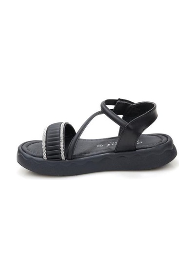 Papuçcity Vetta 03498 Kız Çocuk Sandalet Ayakkabı Siyah