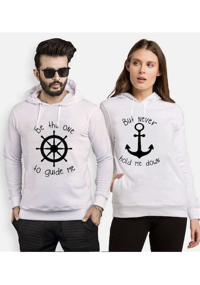 Tshirthane But Never Hold Me Down Sevgili Kombinleri Kapüşonlu K
