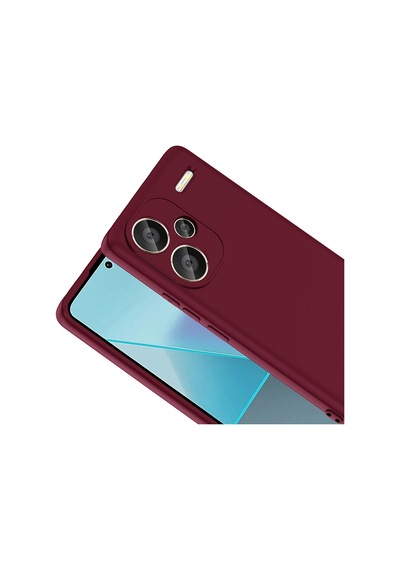 Xiaomi Redmi Note 13 Pro Plus 5g Kılıf Yumuşak Silikon Kamera Korumalı Lansman Celikaksesuar Lila