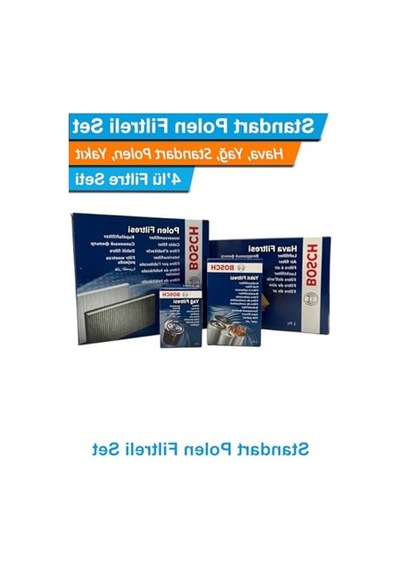Filtre Bakım Seti, Vw Polo İçin Hava, Yağ Ve Yakıt Filtresi