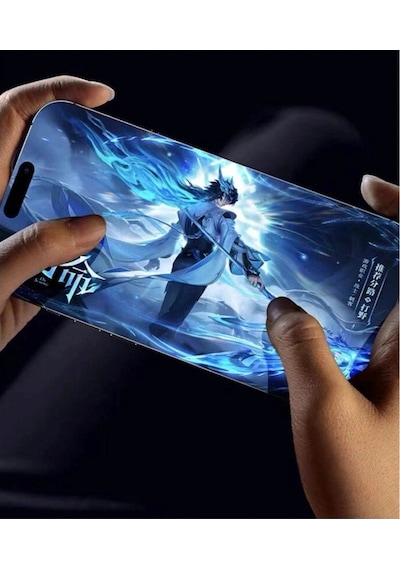 İphone 15 Pro Max Bilvis 0.18mm Plus Cam Ekran Koruyucu