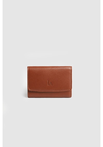 La'Graccio Paris Lagraccio Paris Unisex Nade Hakiki Deri Akardiyon Rfid Korumalı Kartlık Crazy Bordo