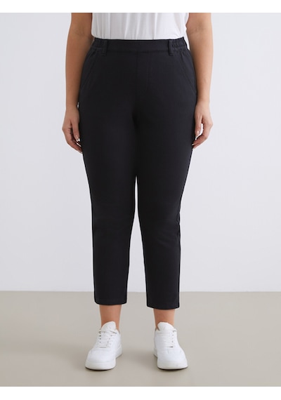 Lcw Grace Siyah Büyük Beden Straight Fit Kadın Jean Pantolon