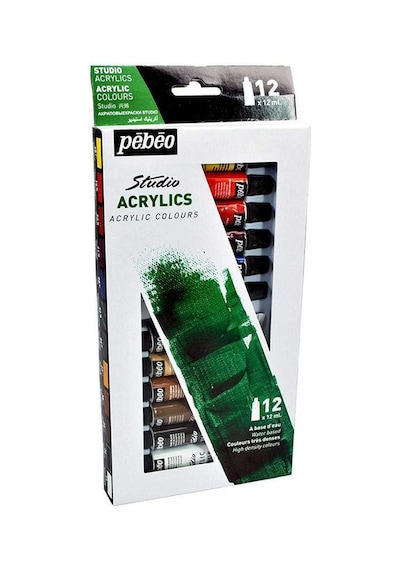 Pebeo Studio Akrilik Boya Seti 12X12Ml 666013